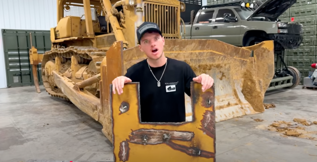 YouTubers WhistlinDiesel have officially created Killdozer 2.0